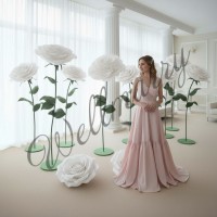 Ростовой цветок из бумаги "Роза" (цвет любой по договоренности)